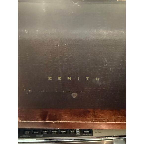 Vintage Zenith H503Y Vacuum Tube Portable Radio - 1950s - not working - Picture 3 of 12